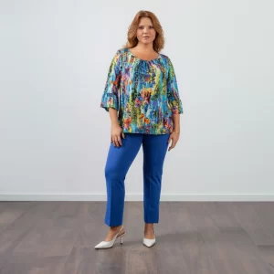 Calças em Malha Lisa