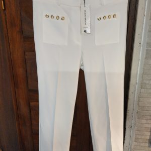 Calça Branca Silvina Campos